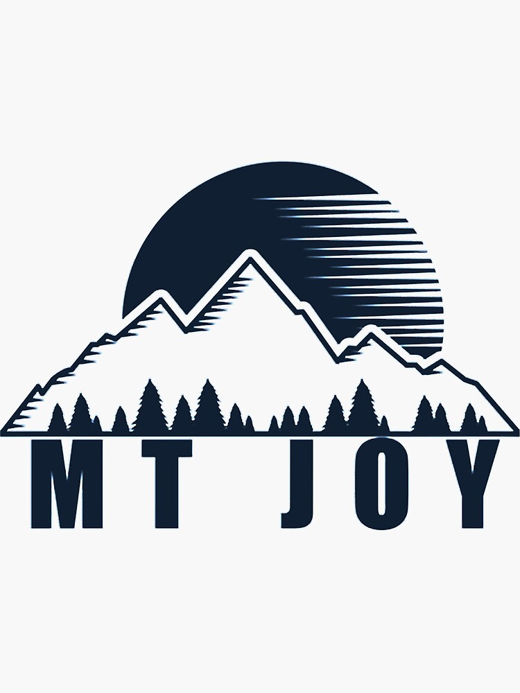 "mt joy " Sticker for Sale by EnchantedBoud Redbubble