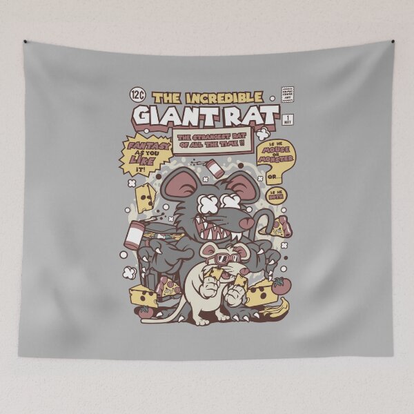 Item preview, The Incredible Giant Rat For Mens Womens designed and sold by ChrisGotschak.