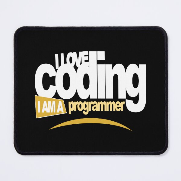 Item preview, I Love Coding I Am A Programmer designed and sold by JuxNdx.