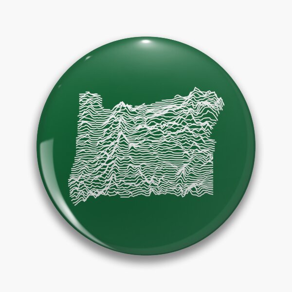 Item preview, Oregon - Unknown Elevations (Without Text) Joy Plot Classic   designed and sold by EnchantedBoud.
