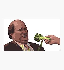 Kevin's Broccoli - Eat healthy! Photographic Print