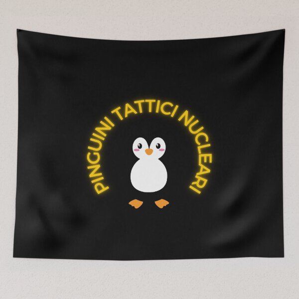 Item preview, pinguini tattici nucleari stickers designed and sold by Fashionunic7.
