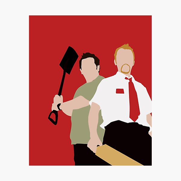 shaun of the dead Photographic Print