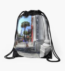 Street in Charleston Drawstring Bag
