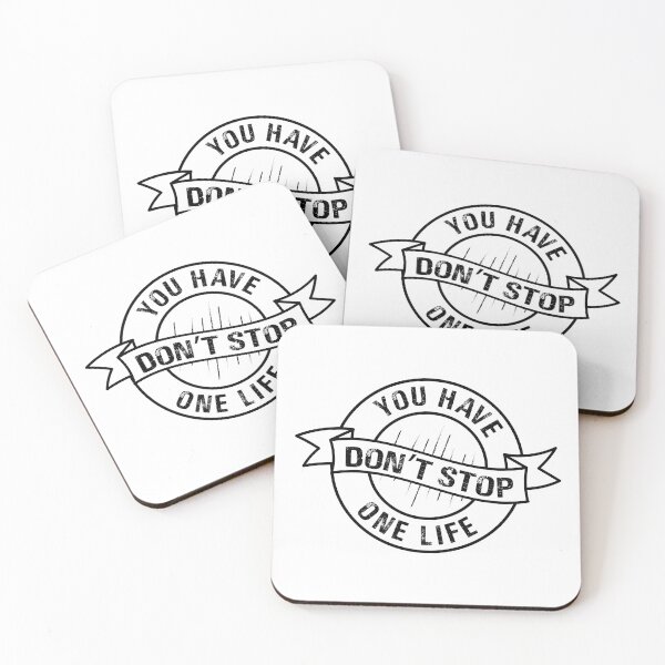 Item preview, You have one life t-shirt, life quote t-shirt and sticker designed and sold by Billium Halder.