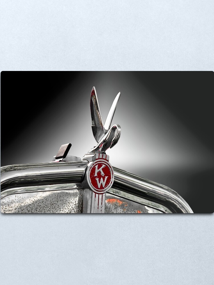 Alternate view of 1953 Kenworth Mascot Metal Print