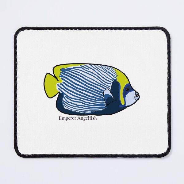 Item preview, Emperor Angelfish designed and sold by CarlStickers.