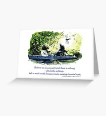 Messing About in Boats Greeting Card