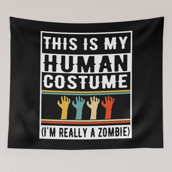 Item preview, This Is My Human Costume I&x27;m Really a Zombie Essential  designed and sold by bramelburgasj.
