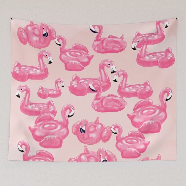 Item preview, Beige Flamingo Pattern designed and sold by MaiZephyr.