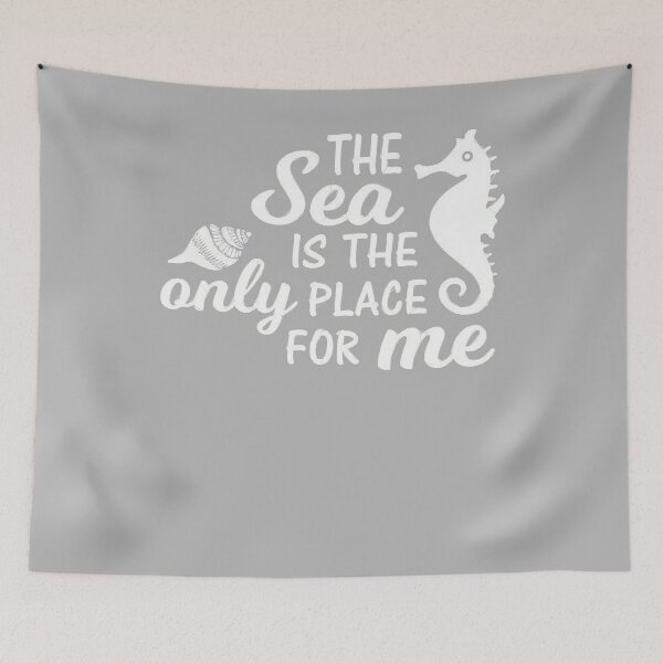 Item preview, The sea is the only place for me Mens Best designed and sold by ChrisGotschak.
