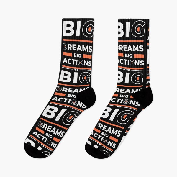 Item preview, Big Dreams Big Actions -  Entrepreneur Inspirational Quote designed and sold by Optix.