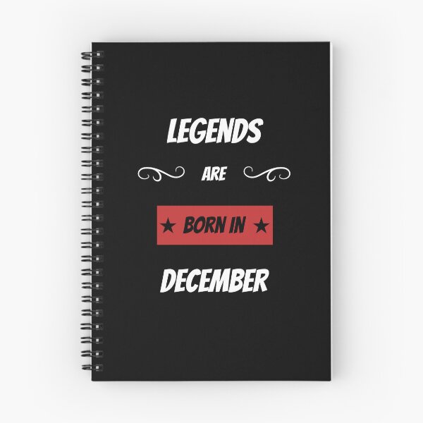 Item preview, Legends are born in December designed and sold by BritishFashion.