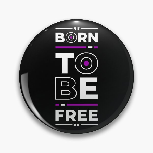 Item preview, Born To Be Free -  Entrepreneur Inspirational Quote designed and sold by Optix.