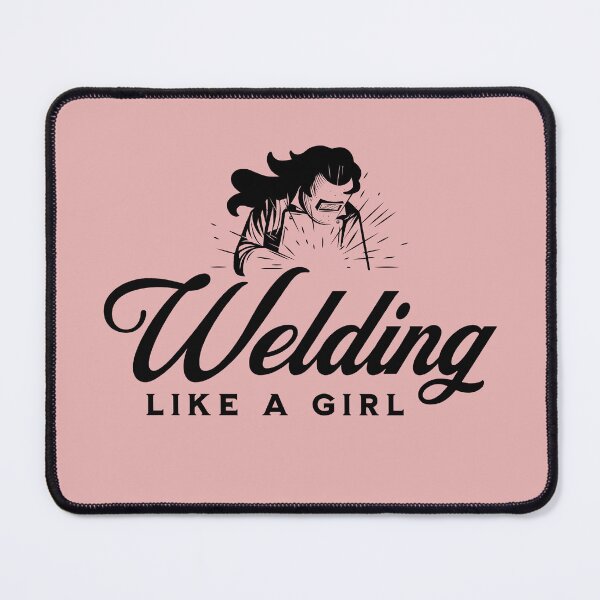 Item preview, Welding like a Girl - Woman Welder designed and sold by fiskooriginal.
