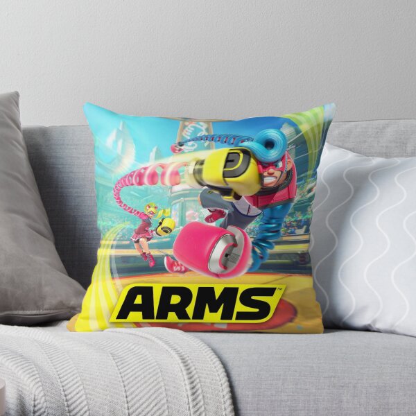 ARMS Throw Pillow