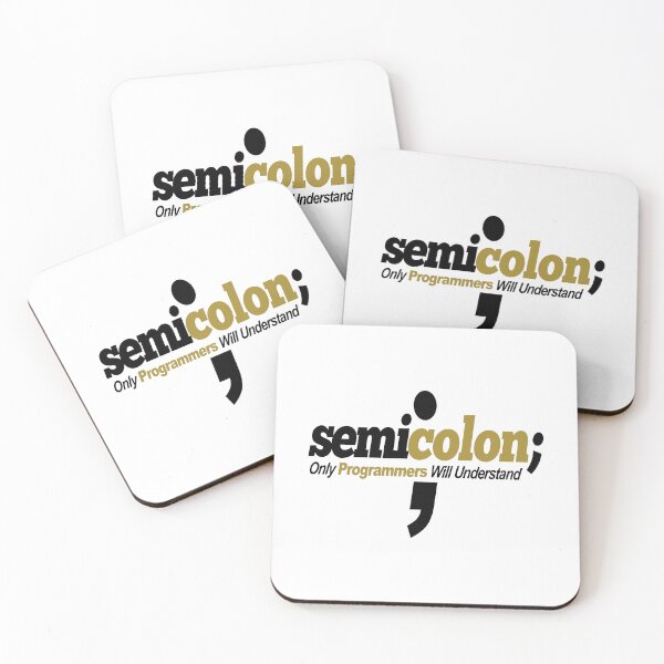 Item preview, Programmer - Semicolon Only Programmers Will Understand designed and sold by JuxNdx.