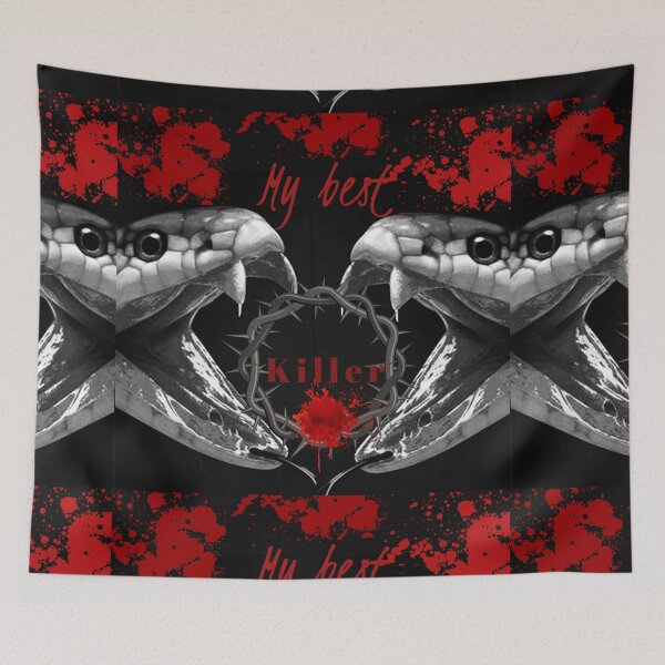 Item preview, Snake , my best killer  designed and sold by ghostart32.