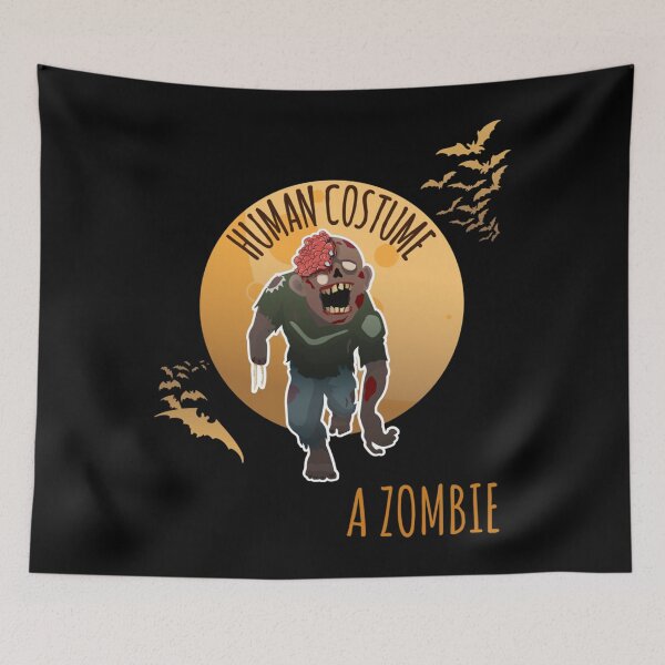 Item preview, This is my human costume, I&x27;m really a zombie Classic  designed and sold by bramelburgasj.