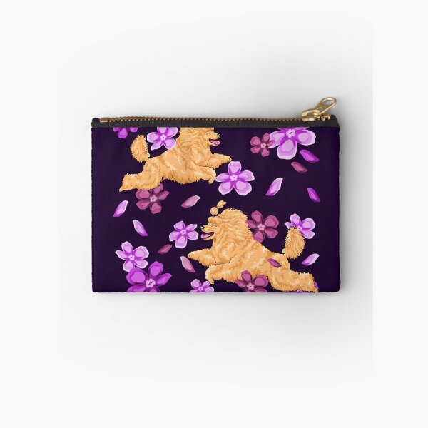 Item preview, Poodle Flowers Lilac designed and sold by waldogs.