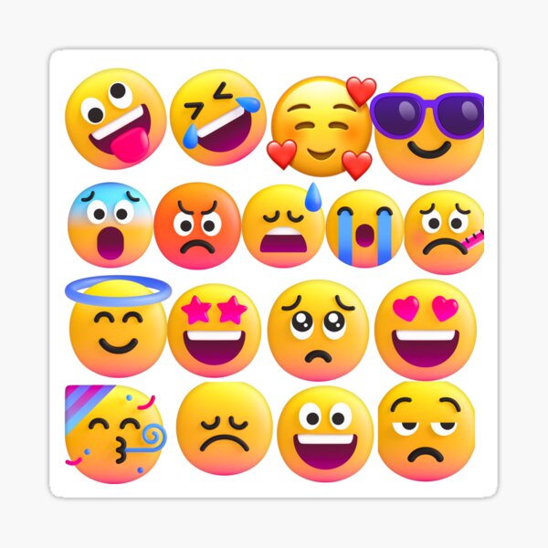quot Emoji DESIGN ON POINT quot Sticker for Sale by DesignOnPoint Redbubble