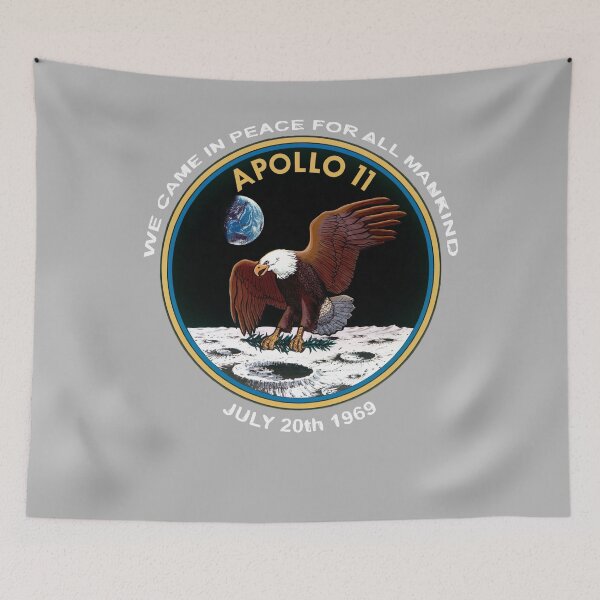 Item preview, We Came in Peace For All Mankind Moon Day Gifts designed and sold by ChrisGotschak.