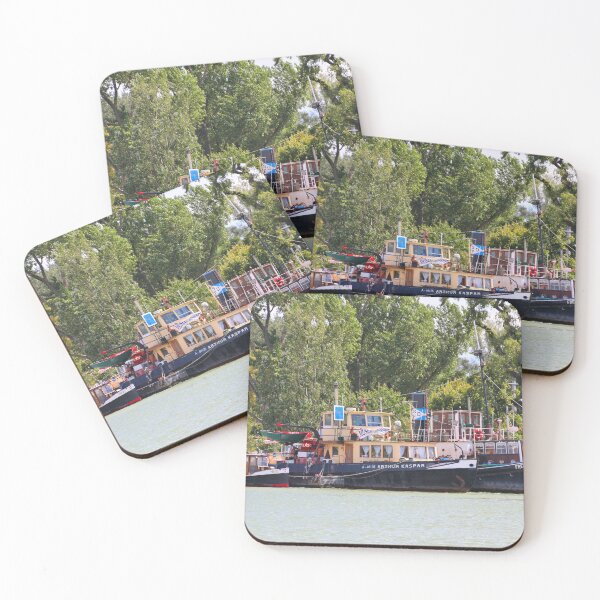 Item preview, Tugboats, Danube River, Austria  designed and sold by FranWest.