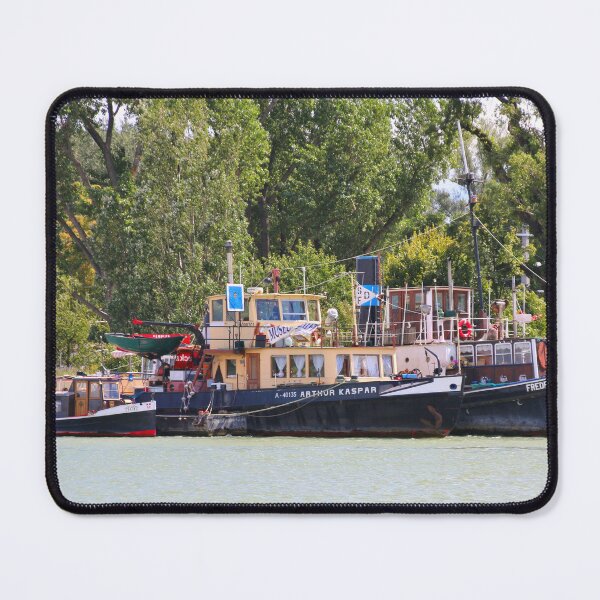 Item preview, Tugboats, Danube River, Austria  designed and sold by FranWest.