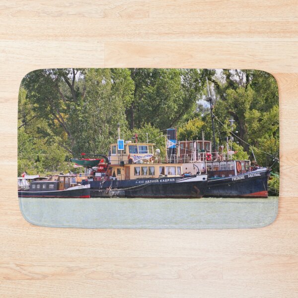 Item preview, Tugboats, Danube River, Austria  designed and sold by FranWest.