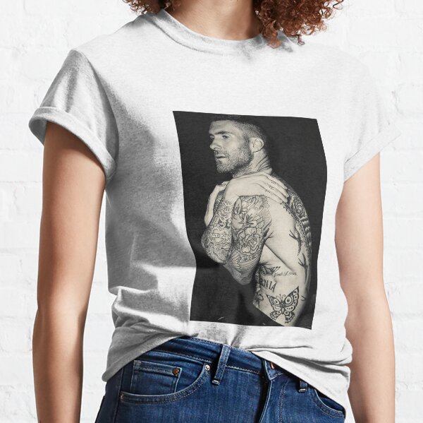 Adam Levine Tattoos T-Shirts for Sale | Redbubble Adam Levine Tattoos T-Shirts for Sale | Redbubble