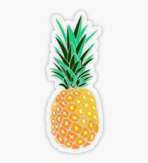 Pegatina transparente Piña Artsy