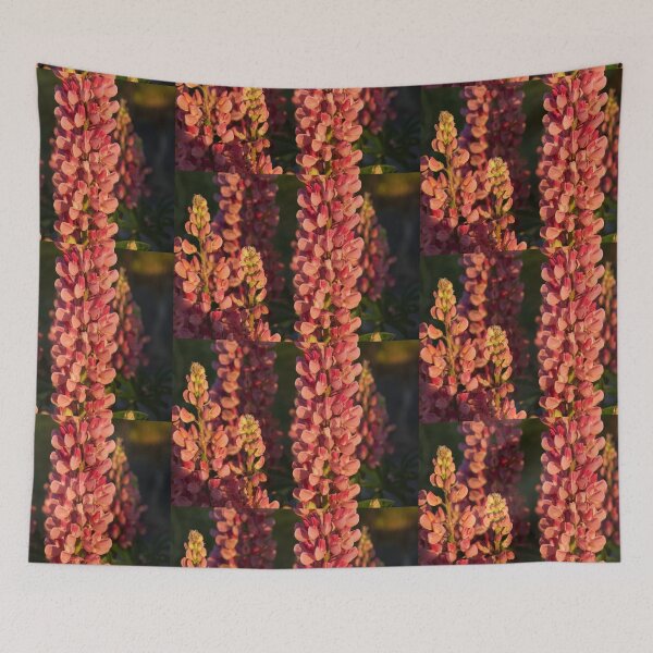 Item preview, Hot Pink Lupines From My Mother's Garden designed and sold by Georgia Mizuleva.