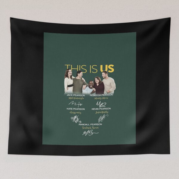 Item preview, This is Us all signatures Jack Pearson Rebecca Pearson Graphic  designed and sold by bramelburgasj.