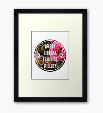 Angry Liberal Feminist Killjoy Framed Print
