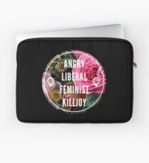 Angry Liberal Feminist Killjoy Laptop Sleeve