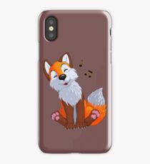 Singing, swinging foxy iPhone Case