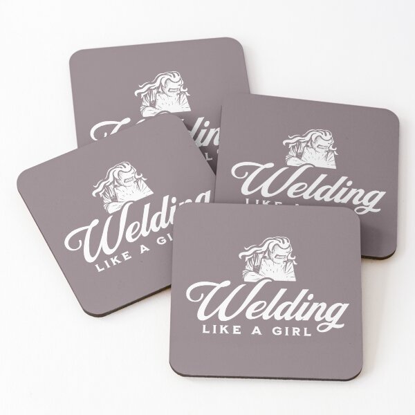 Item preview, Welding like a Girl - Woman Welder designed and sold by fiskooriginal.