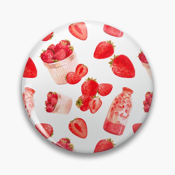 Item preview,  Strawberry  Dessert Patterns  designed and sold by Mystic-Roots99.