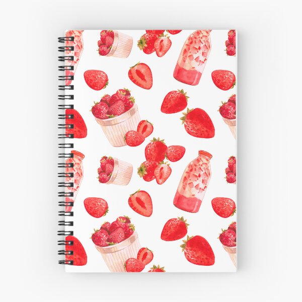 Item preview,  Strawberry  Dessert Patterns  designed and sold by Mystic-Roots99.