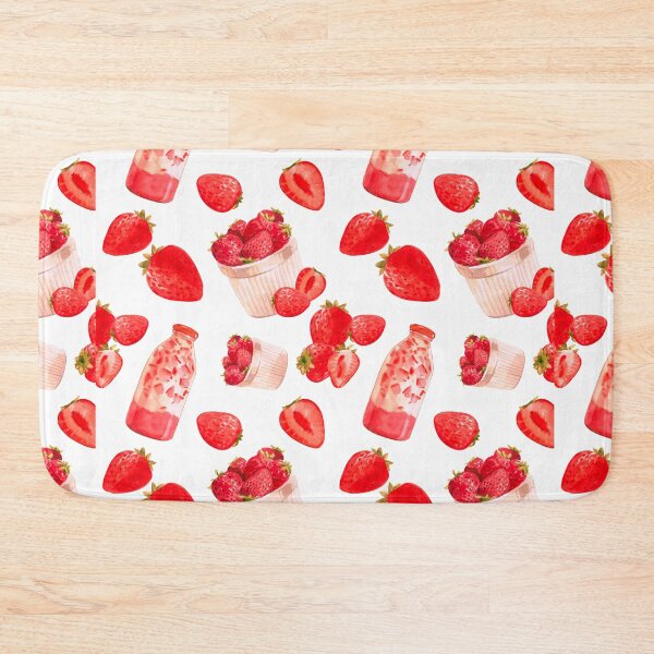 Item preview,  Strawberry  Dessert Patterns  designed and sold by Mystic-Roots99.