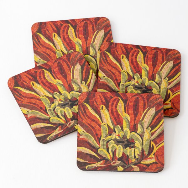 Item preview, Vivid Evocative Floral Mosaic designed and sold by Georgia Mizuleva.