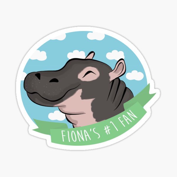 Fiona's #1 Fan Sticker