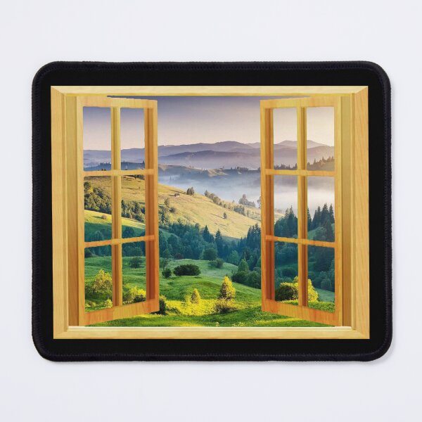 Item preview, EXTRA WINDOW (Hillside Mountain Scenery) designed and sold by BrandoCafe.