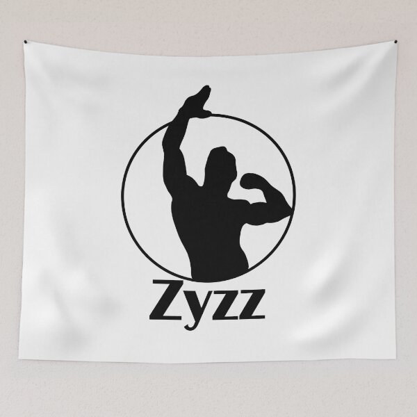 Item preview, Zyzz Pose Silhouette Black designed and sold by designsbyted.