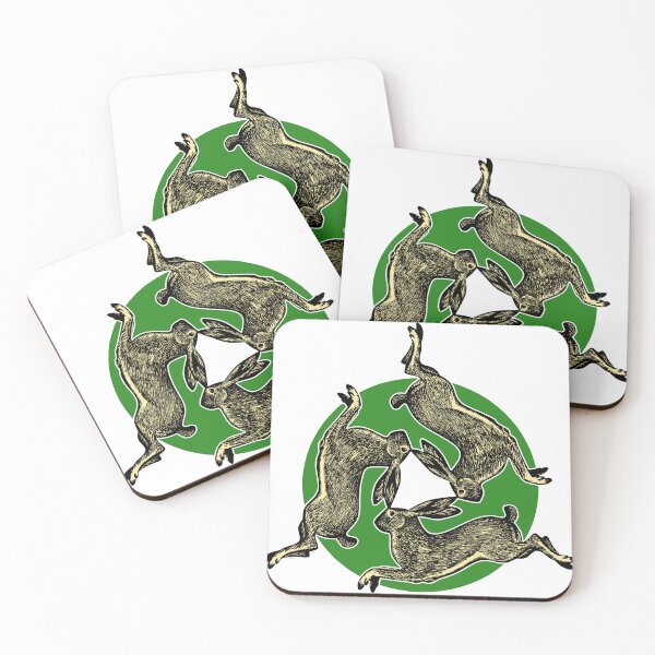 Item preview, three hares designed and sold by crileybell.