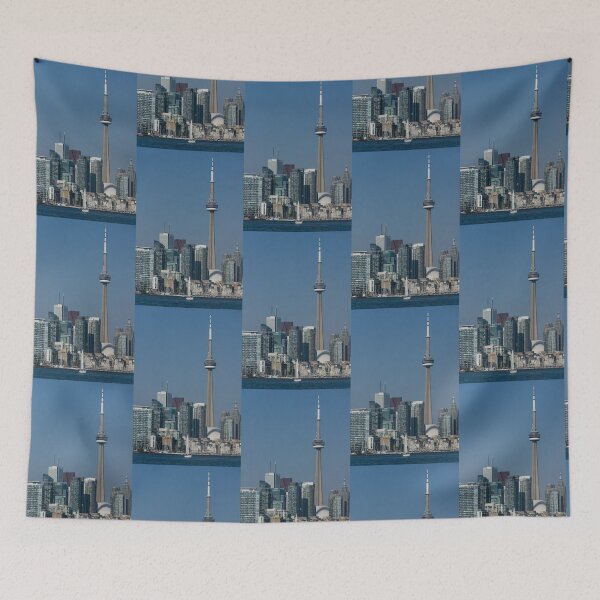 Item preview, Up Close and Personal - CN Tower, Toronto Harbor and the City Skyline From a Boat designed and sold by Georgia Mizuleva.