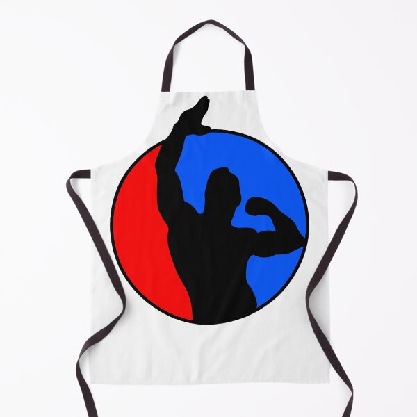 Item preview, Zyzz Pose Silhouette Red Blue designed and sold by designsbyted.