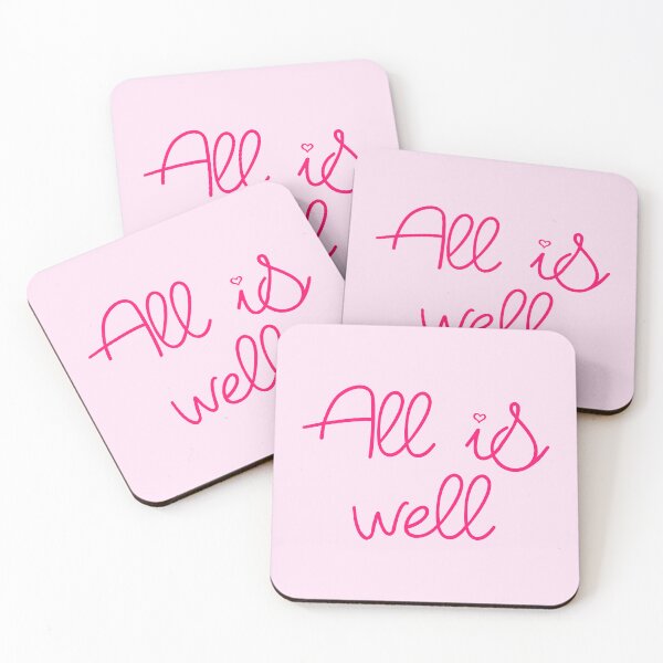 Item preview, All is well - positive affirmation designed and sold by PausePapote.