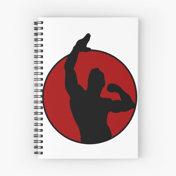 Item preview, Zyzz Pose Silhouette Red  designed and sold by designsbyted.