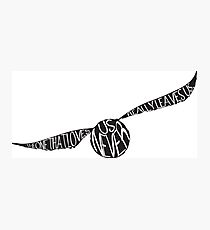 Snitch Photographic Print
